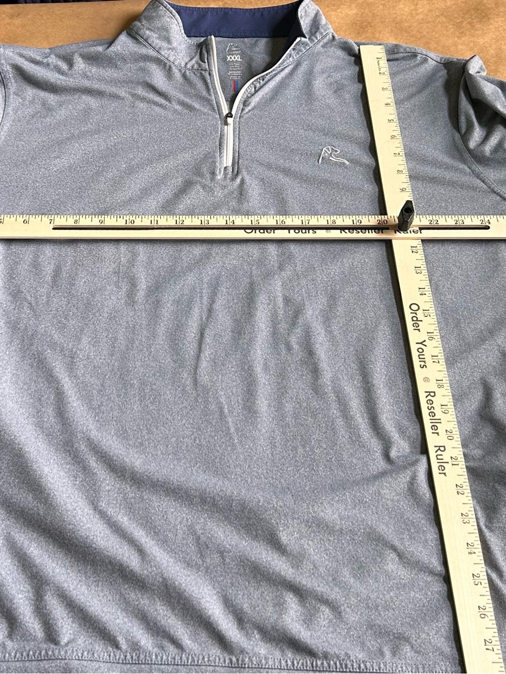 Rhoback 3XL - Lot of 4 Pullovers in Blue, Gray, Red, and Green/Navy stripe - Picture 10 of 14
